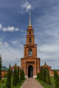 Богородицко-Тихоновский монастырь. Колокольня, Вид с запада<br>, Тюнино, Задонский район, Липецкая область