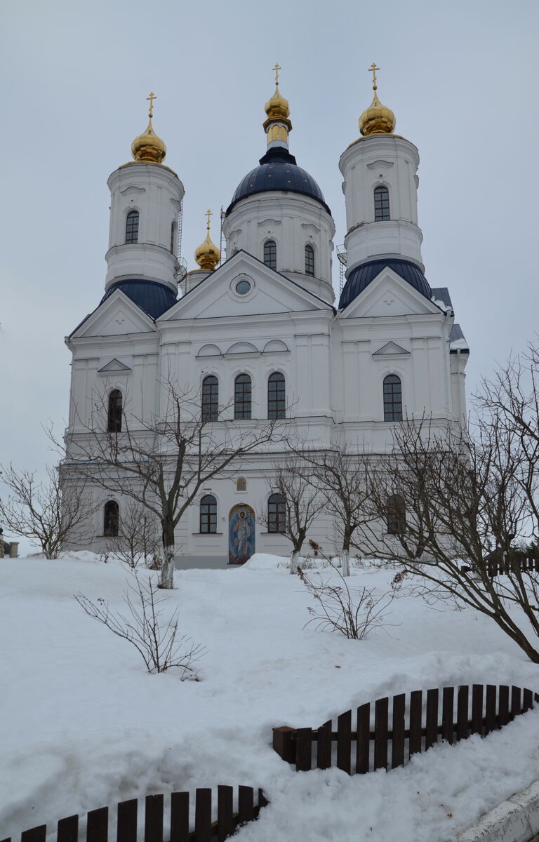 Свенский Успенский монастырь. Собор Успения Пресвятой Богородицы (новый), Супонево (Брянский район, Брянская область). фасады, Восточный фасад