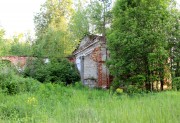 Церковь Воскресения Христова, Первый ярус колокольни и остатки перехода в трапезную.<br>, Ботыли (Ивановское), Нолинский район, Кировская область