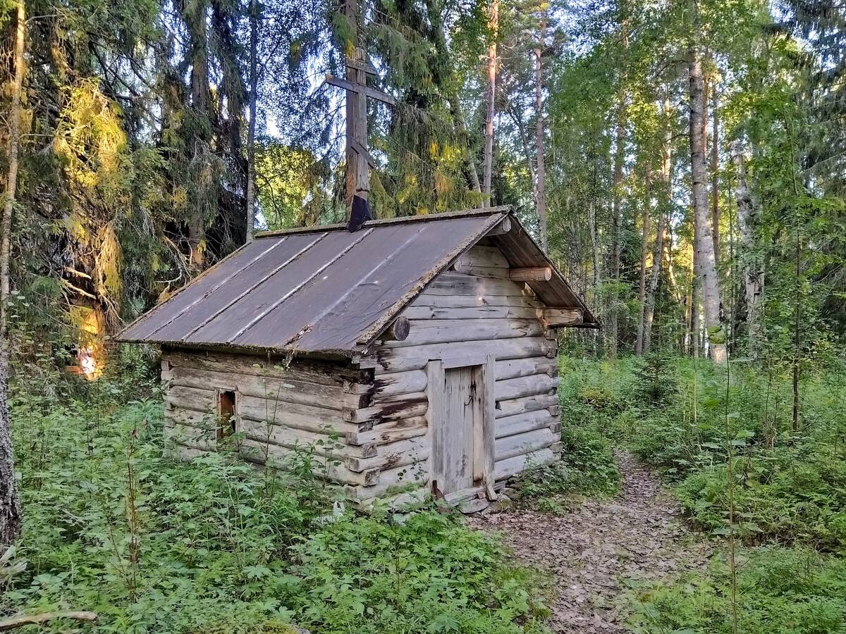Муезерский Троицкий монастырь. Часовня-усыпальница Кассиана Муезерского, Троица, остров (Беломорский район, Республика Карелия). фасады
