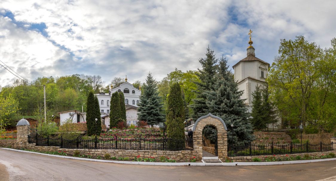 Липецк. Успенский Липецкий монастырь. фасады, Панорама с юг-востока