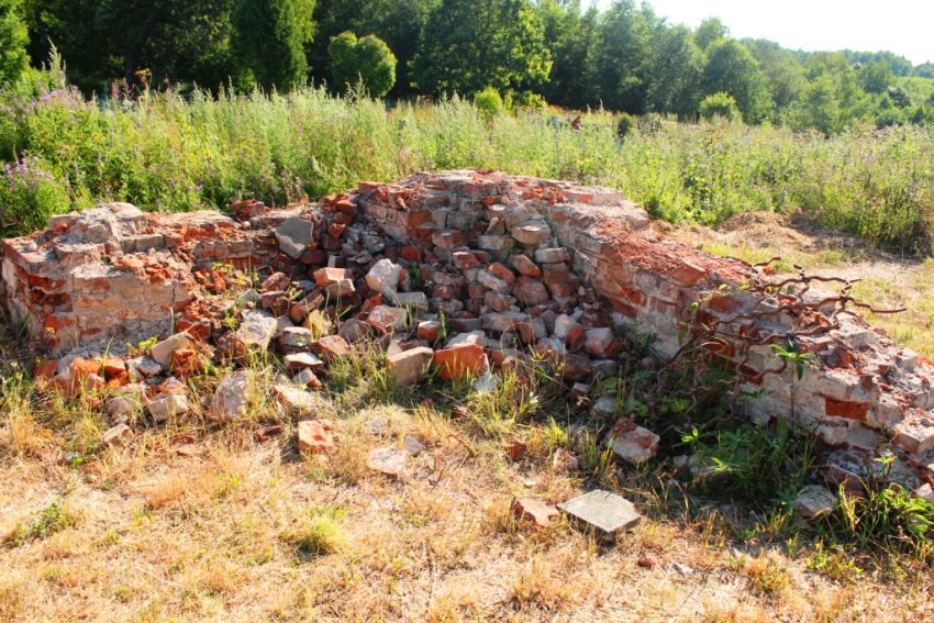 Церковь Казанской иконы Божией Матери, Малыгино, урочище (Сергиево-Посадский городской округ, Московская область). фасады, Юго-западный угол основного объема храма