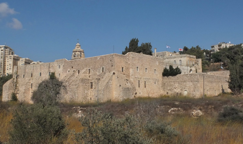 Иерусалим - Новый город. Монастырь Святого Креста. фасады