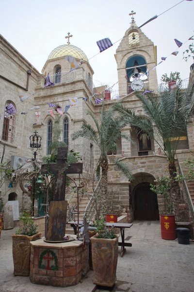 Прочие страны, Палестина, Иудейская пустыня, Иерихон. Монастырь Герасима Иорданского, фотография. фасады