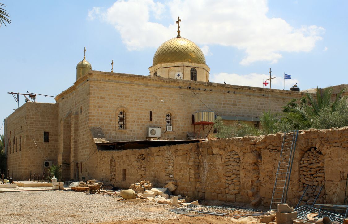 Иудейская пустыня, Иерихон. Монастырь Герасима Иорданского. фасады