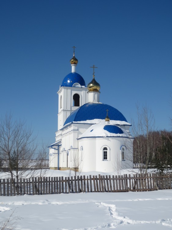 Рылеево. Церковь Спаса Преображения. фасады