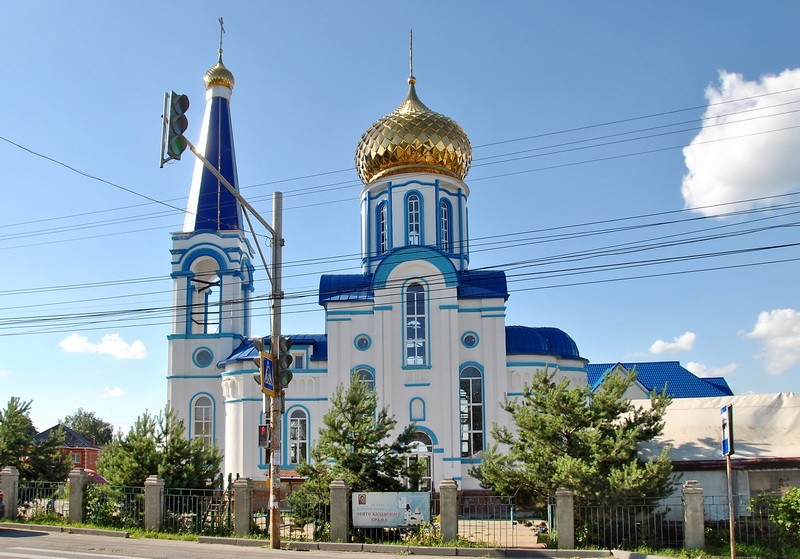 Тула. Церковь Казанской иконы Божией Матери. фасады