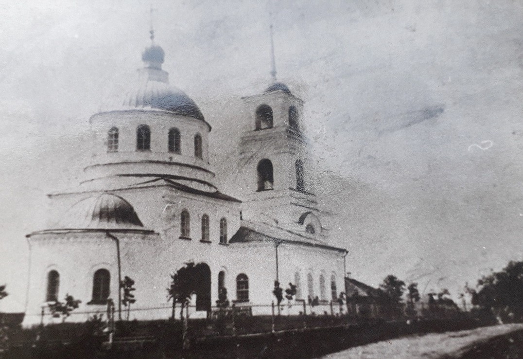 Церковь Троицы Живоначальной, Лукино (Сандовский район, Тверская область). архивная фотография