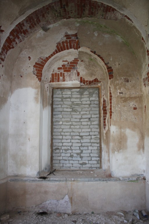 Часовня-усыпальница О.Л. Корсакова, Лукино (Сандовский район, Тверская область). интерьер и убранство