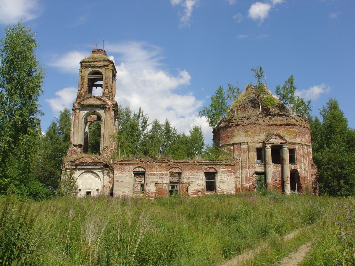 Игнатово, урочище. Церковь Рождества Пресвятой Богородицы. фасады