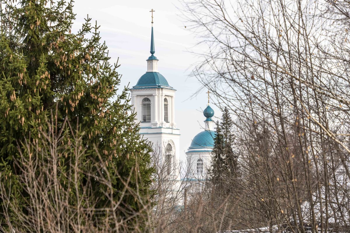 Церковь Тихвинской иконы Божией Матери, Морозовское (Галичский район, Костромская область). архитектурные детали
