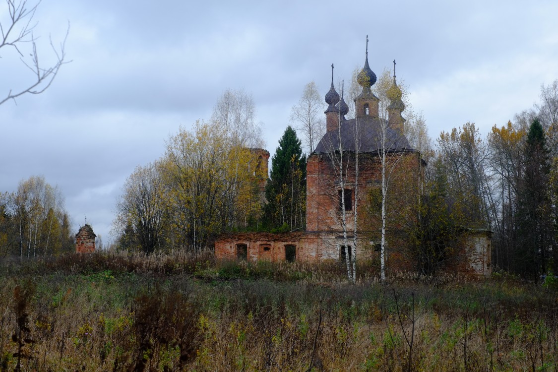 Храмовый комплекс. Церкви Собора Пресвятой Богородицы и Вознесения Господня, Тушебино, урочище (Галичский район, Костромская область). фасады