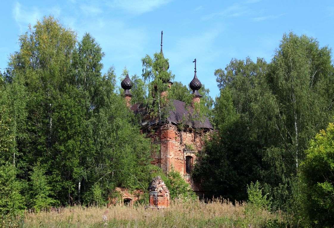 Храмовый комплекс. Церкви Собора Пресвятой Богородицы и Вознесения Господня, Тушебино, урочище (Галичский район, Костромская область). фасады
