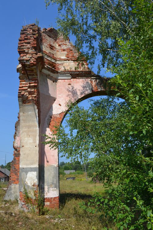 Глазомичи. Церковь Николая Чудотворца. фасады