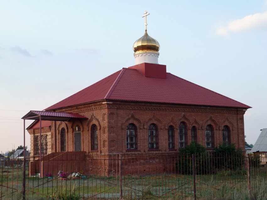 Церковь Николая Чудотворца, Домашка (Кинельский район, Самарская область). фасады