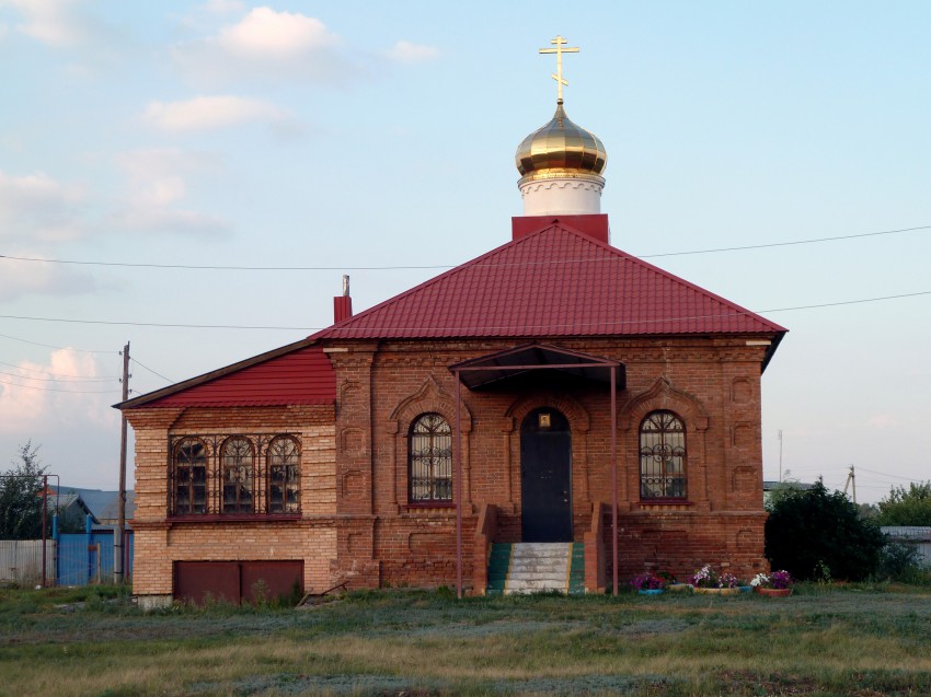 Церковь Николая Чудотворца, Домашка (Кинельский район, Самарская область). фасады
