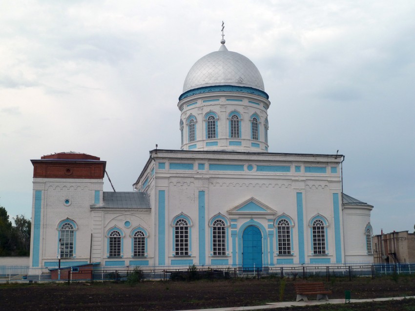 Алексеевка. Церковь Казанской иконы Божией Матери. фасады