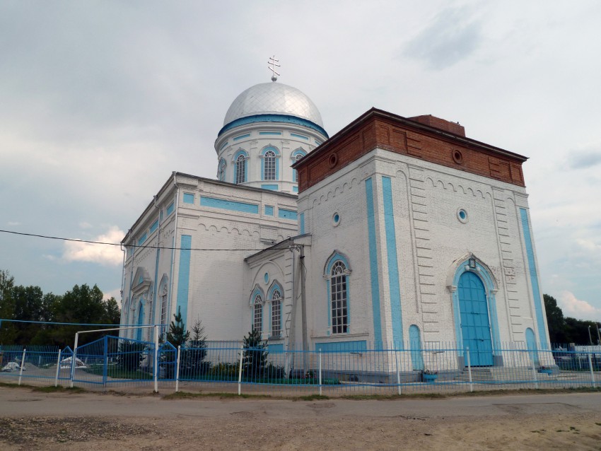 Церковь Казанской иконы Божией Матери, Алексеевка (Алексеевский район, Самарская область). фасады