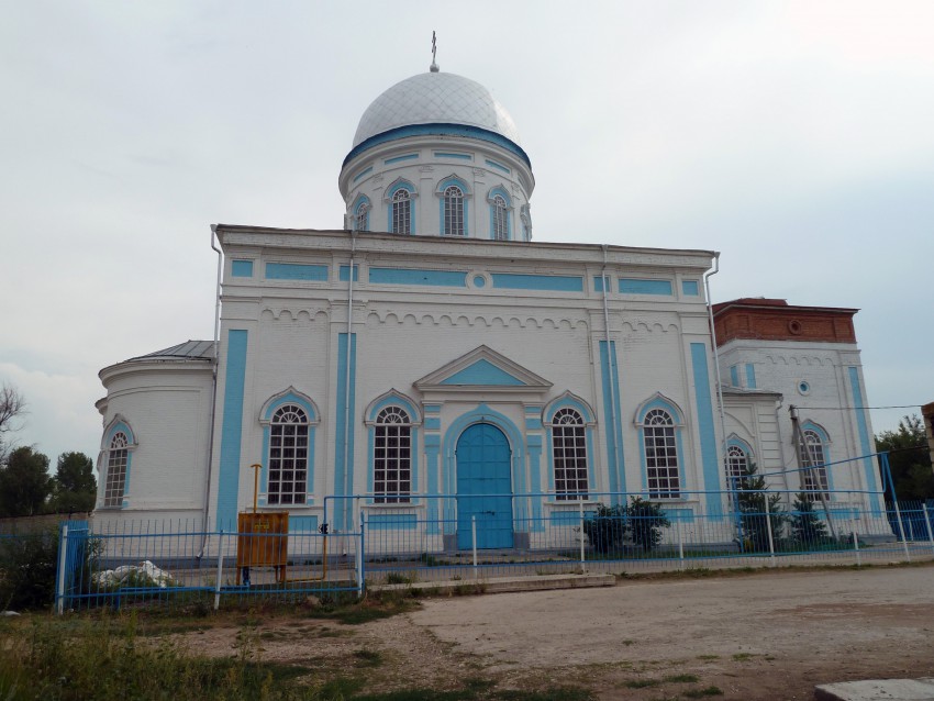 Церковь Казанской иконы Божией Матери, Алексеевка (Алексеевский район, Самарская область). фасады