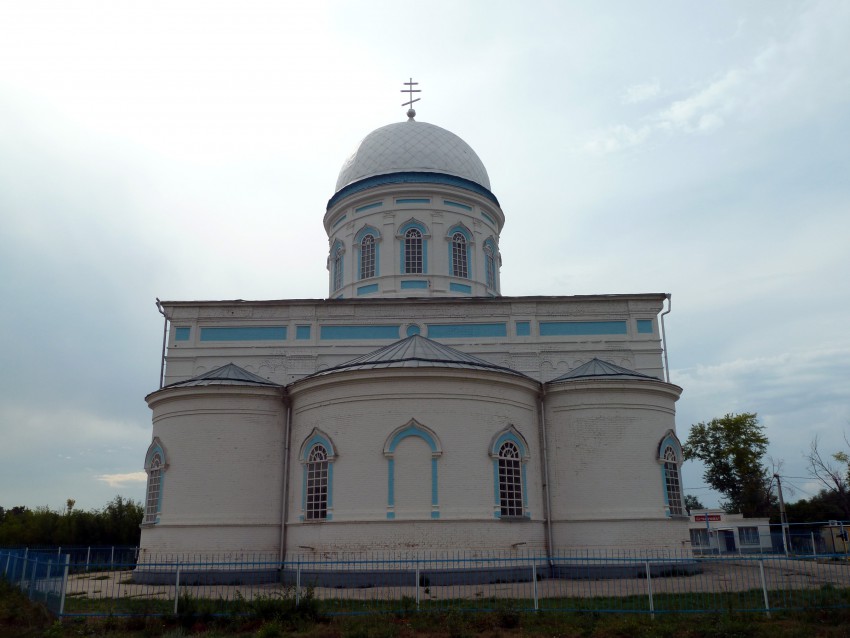 Церковь Казанской иконы Божией Матери, Алексеевка (Алексеевский район, Самарская область). фасады
