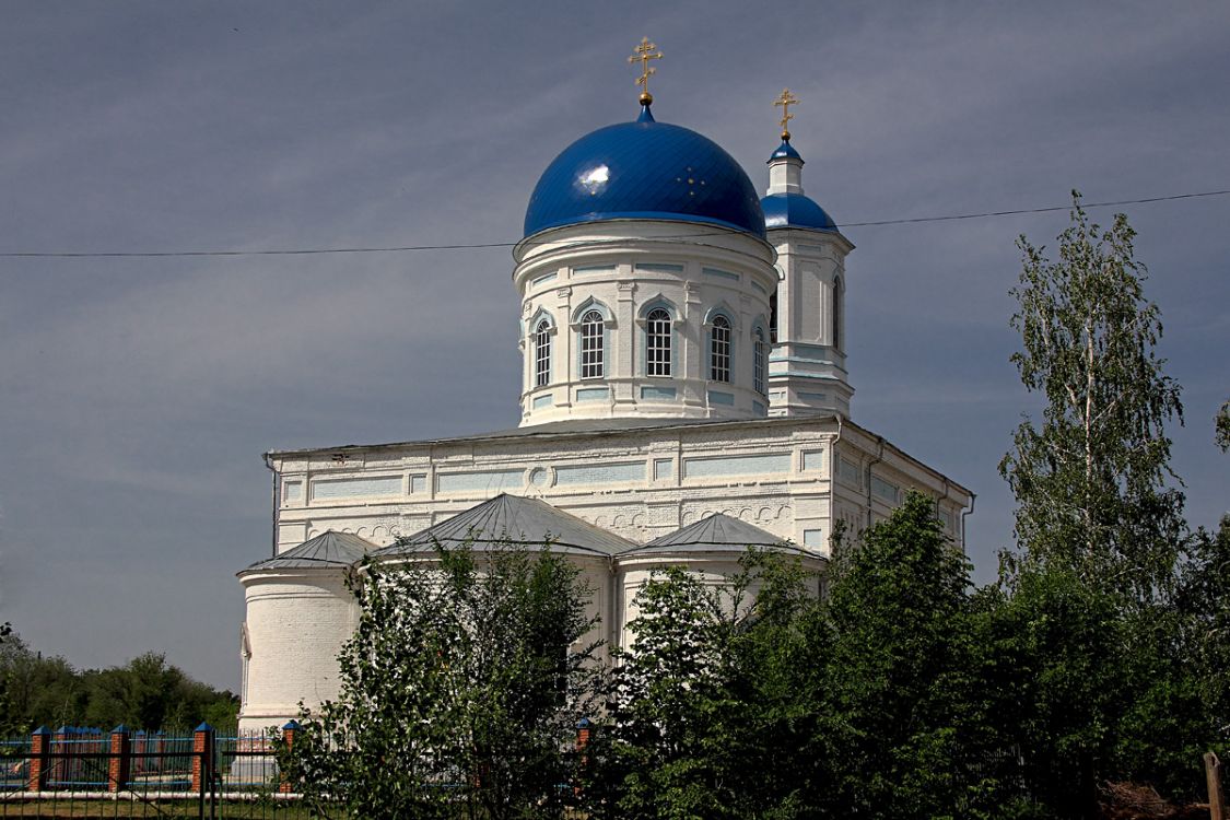 Церковь Казанской иконы Божией Матери, Алексеевка (Алексеевский район, Самарская область). фасады