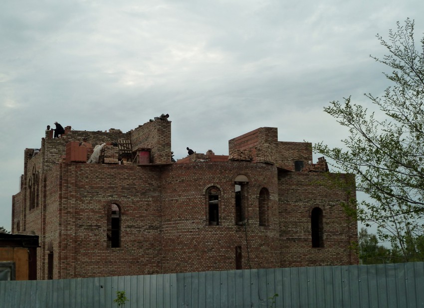 Церковь Николая Чудотворца (новая), Берёза (Самара, город, Самарская область). документальные фотографии, строительство нового храма