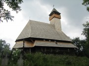 Церковь Николая Чудотворца (нижняя), вид с северо-востока<br>, Среднее Водяное, Раховский район, Украина, Закарпатская область