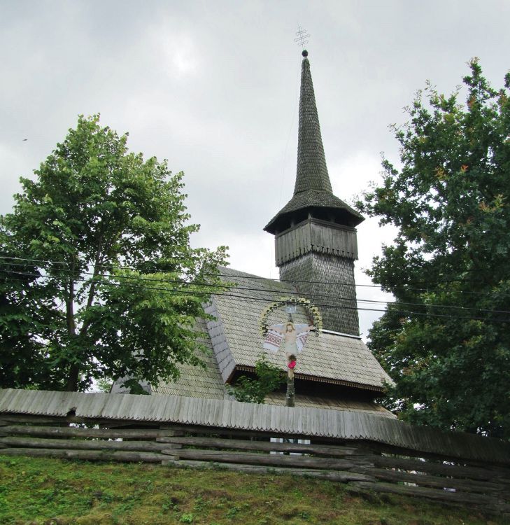 Церковь Успения Пресвятой Богородицы, Новоселица (Береговский район, Украина, Закарпатская область). фасады, вид с севера