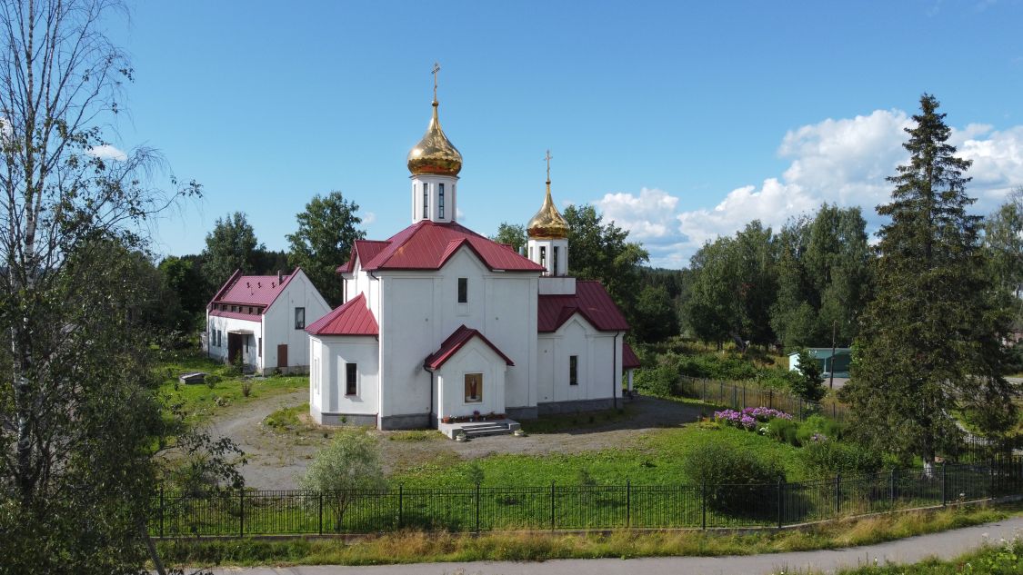 Церковь Михаила Архангела, Ляскеля (Питкярантский район, Республика Карелия). фасады