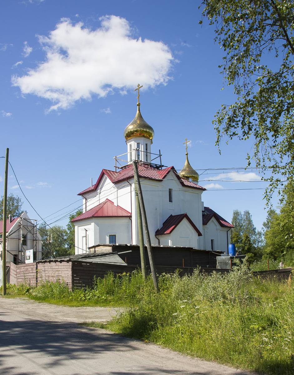 фасады. Церковь Михаила Архангела, Ляскеля (Питкярантский район, Республика Карелия)