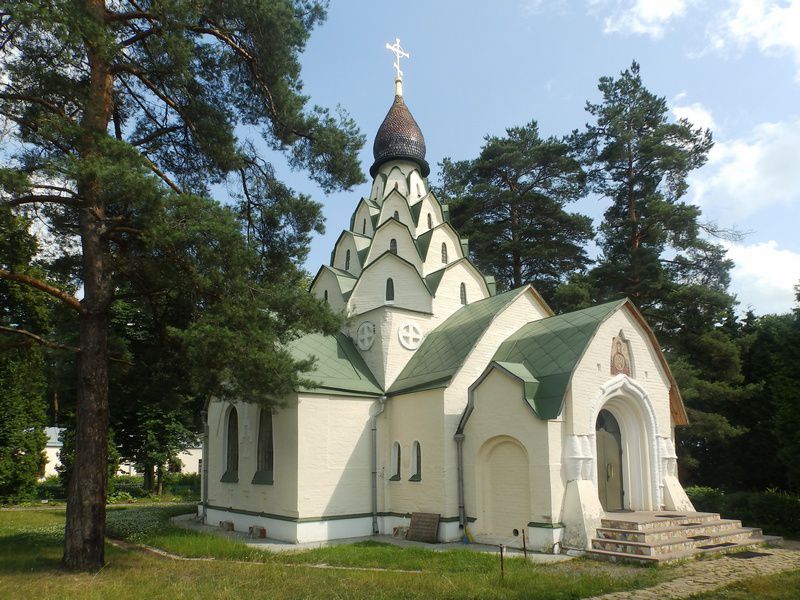 Икона Знамение Серафимо Знаменский скит