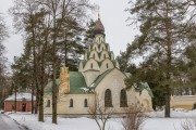 Серафимо-Знаменский скит. Церковь Серафима Саровского и иконы Божией Матери "Знамение", Вид с Северо-Востока<br>, Битягово, Домодедовский городской округ, Московская область