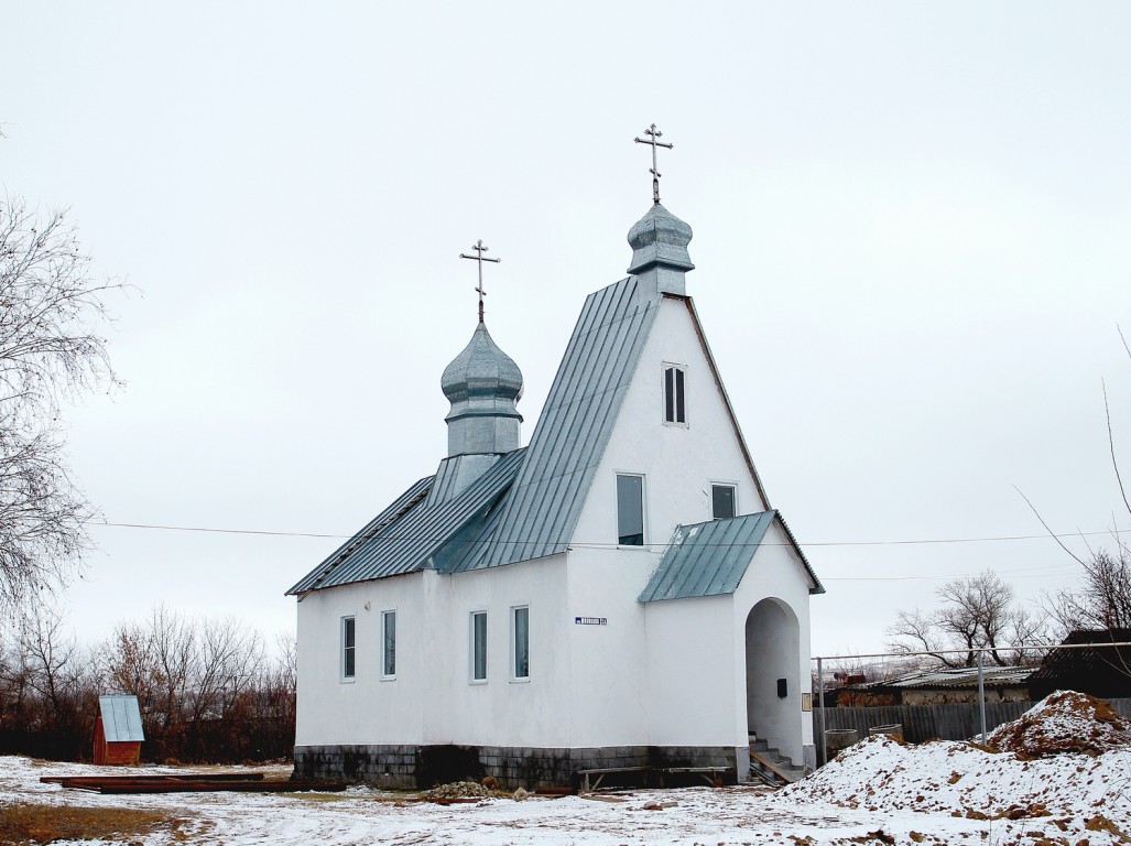 Церковь Рождества Пресвятой Богородицы, Усть-Бузулукская (Алексеевский район, Волгоградская область). общий вид в ландшафте