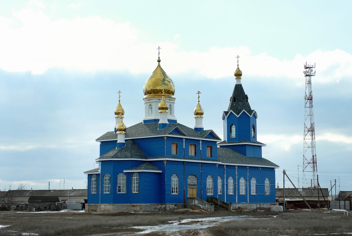 Церковь Вознесения Господня, Вишняковский (Урюпинский район и г. Урюпинск, Волгоградская область). фасады, остальные фотографии правильная дата 19.02.2016