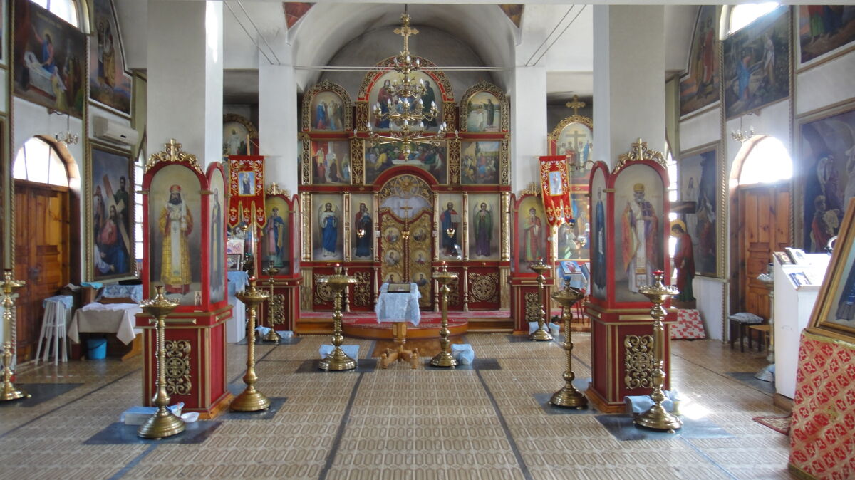 Церковь Михаила Архангела, Алексиковский (Новониколаевский район, Волгоградская область). интерьер и убранство