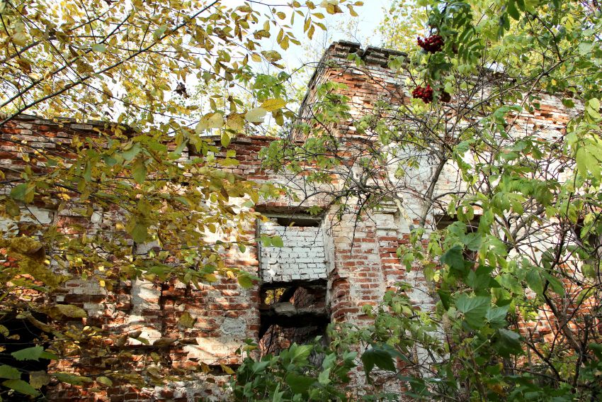 Церковь Благовещения Пресвятой Богородицы, Шестаково (Слободской район, Кировская область). фасады, Фрагмент южной стены.