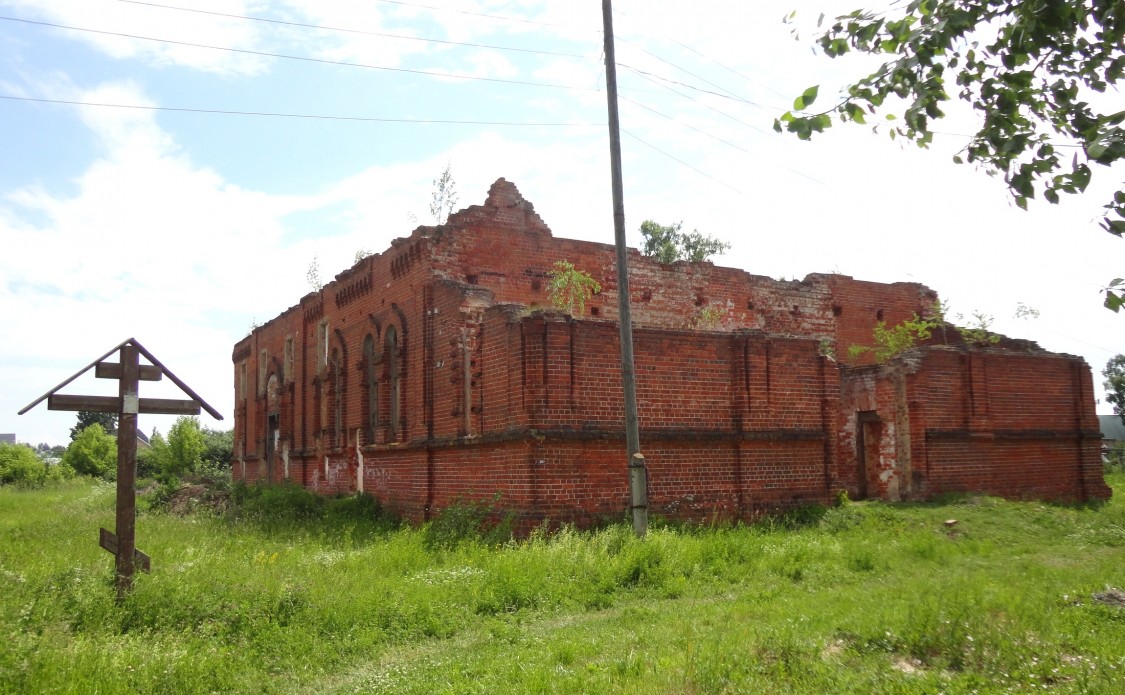 Церковь Николая Чудотворца, Владимирово (Бор, ГО, Нижегородская область). фасады