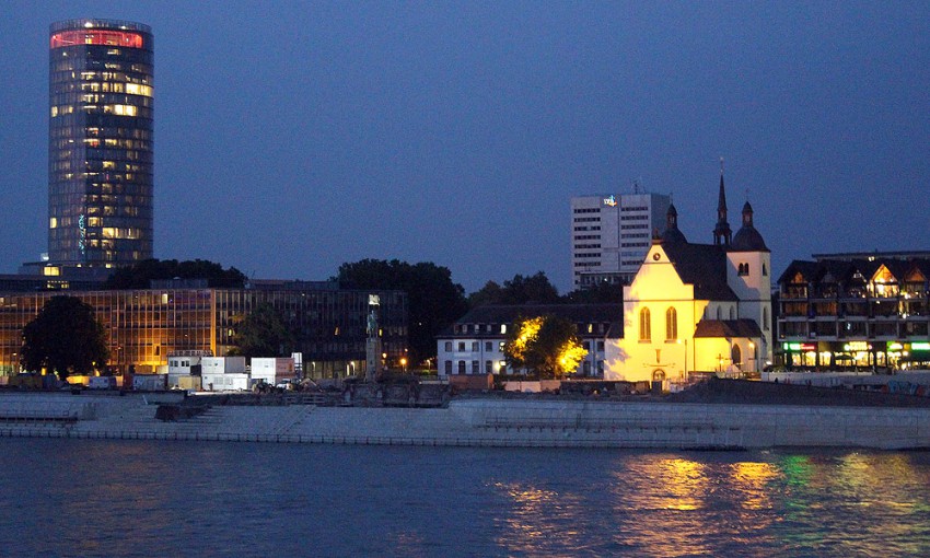 Церковь Успения Пресвятой Богородицы, Кёльн (Köln) (Германия, Прочие страны). общий вид в ландшафте