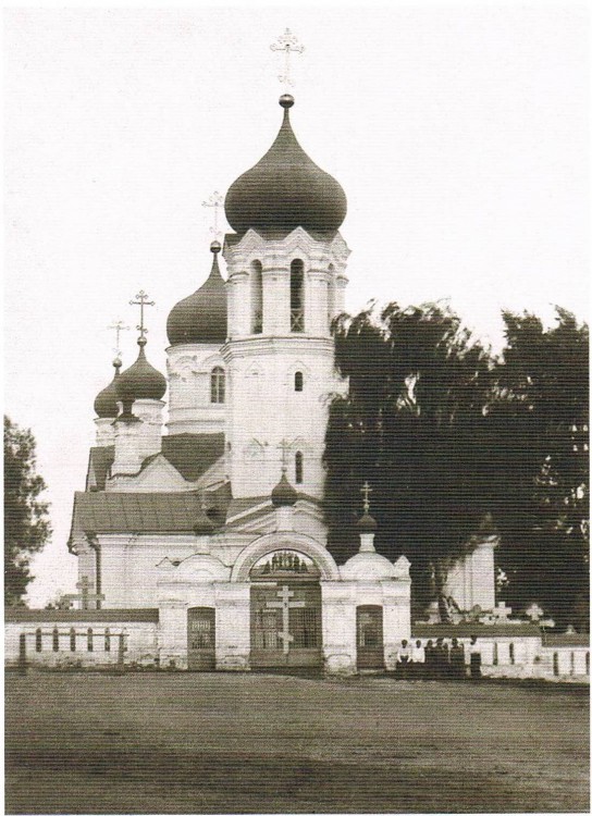Церковь Воздвижения Креста Господня, Бор (Бор, ГО, Нижегородская область). архивная фотография, Кресто-воздвиженская церковь село Бор Источник: 