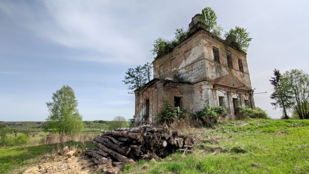 Кабаново. Церковь Покрова Пресвятой Богородицы. фасады