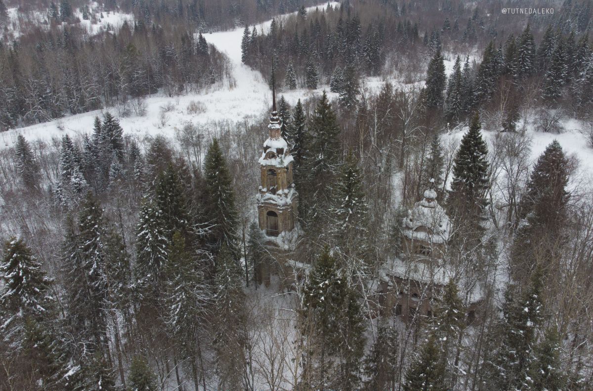 Церковь Рождества Пресвятой Богородицы, Дмитрий-Грива (Галичский район, Костромская область). фасады