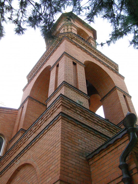 Азов. Церковь Троицы Живоначальной. фасады, Колокольня. Вид с северо-запада.