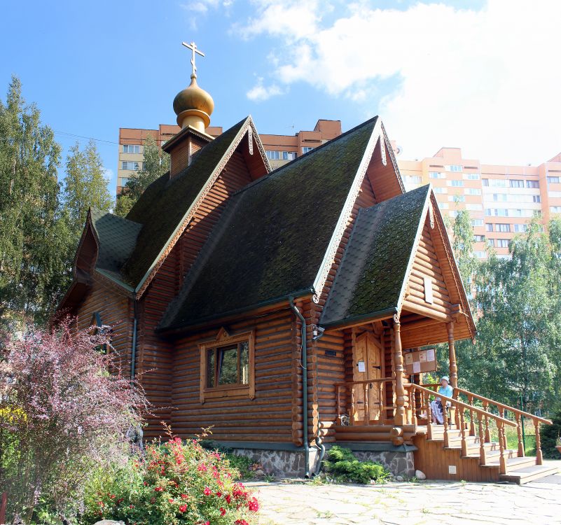 Церковь Константина и Елены, Красносельский район (Санкт-Петербург, г. Санкт-Петербург). фасады, Вид с северо-запада