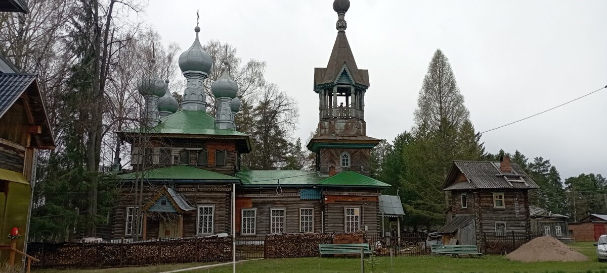 Покрова Пресвятой Богородицы женский монастырь. Церковь Трифона Вятского, Каменное Заделье (Балезинский район, Республика Удмуртия). фасады
