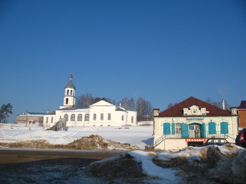 Церковь Казанской иконы Божией Матери, Сюмси (Сюмсинский район, Республика Удмуртия). фасады