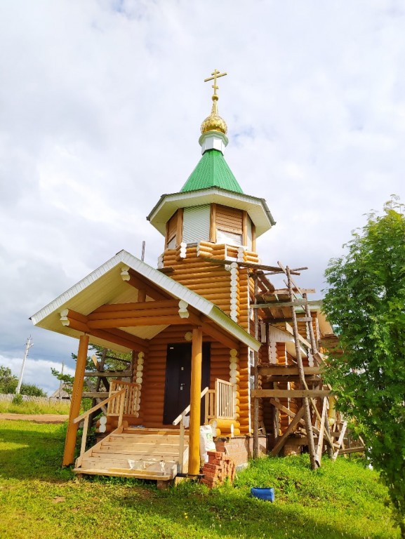 Церковь Воздвижения Креста Господня, Сергино (Балезинский район, Республика Удмуртия). фасады