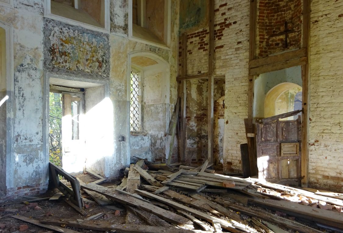 Церковь Воскресения Христова, Бартеневщина (Галичский район, Костромская область). интерьер и убранство