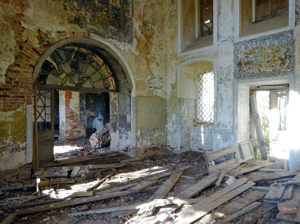 Церковь Воскресения Христова, Бартеневщина (Галичский район, Костромская область). интерьер и убранство