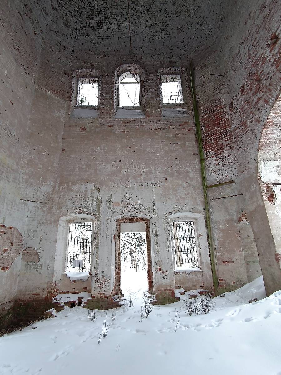 интерьер и убранство. Церковь Успения Пресвятой Богородицы, Богородица, урочище (Галичский район, Костромская область)