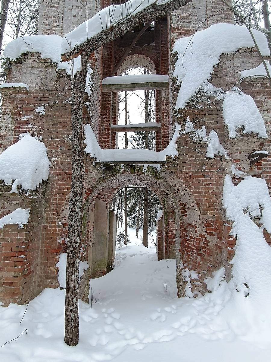фасады. Церковь Успения Пресвятой Богородицы, Богородица, урочище (Галичский район, Костромская область)